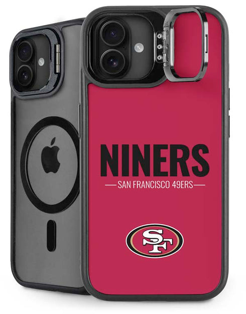 NFL San Francisco 49ers Team Motto iPhone 16 Plus Kickstand Case