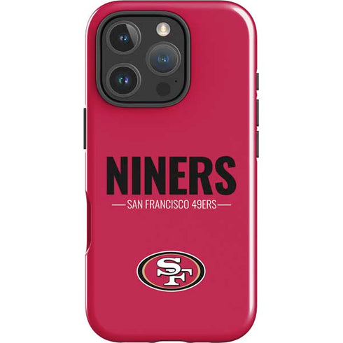 NFL San Francisco 49ers Team Motto iPhone 16 Pro Impact Case