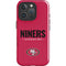 NFL San Francisco 49ers Team Motto iPhone 16 Pro Impact Case