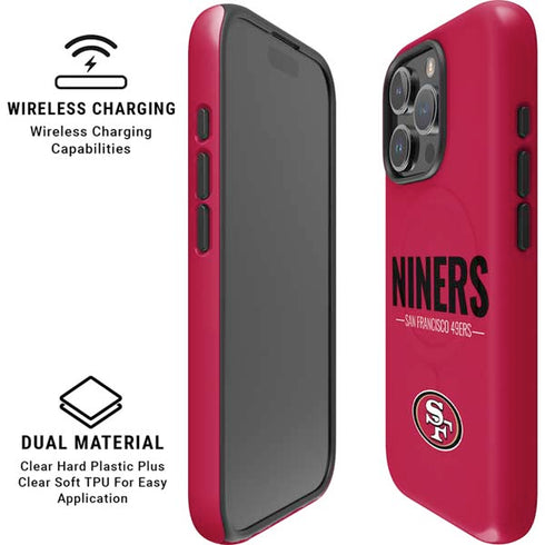 NFL San Francisco 49ers Team Motto iPhone 16 Pro Magsafe Impact Case