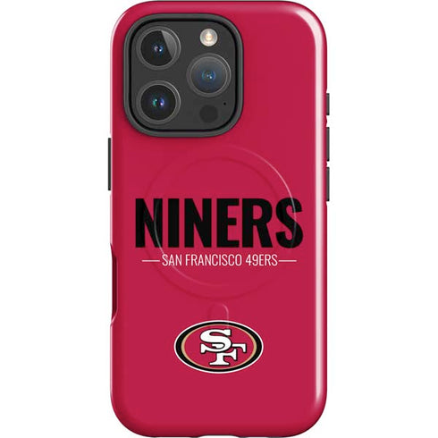 NFL San Francisco 49ers Team Motto iPhone 16 Pro Max Magsafe Impact Case