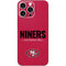 NFL San Francisco 49ers Team Motto iPhone 16 Pro Max Skin