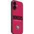 NFL San Francisco 49ers Team Motto iPhone 16 Skin