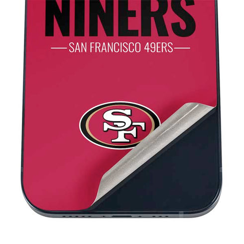NFL San Francisco 49ers Team Motto iPhone 16 Skin