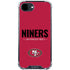NFL San Francisco 49ers Team Motto iPhone 16e Clear Case