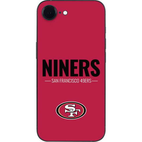 NFL San Francisco 49ers Team Motto iPhone 16e Skin