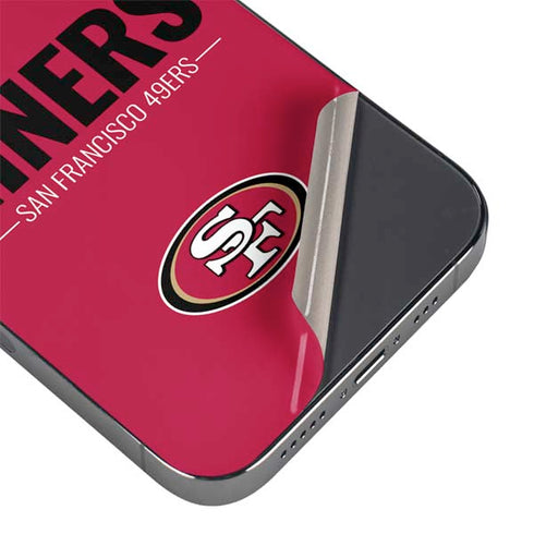 NFL San Francisco 49ers Team Motto iPhone 16e Skin