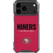 NFL San Francisco 49ers Team Motto iPhone 18 Pro Max Clear Case