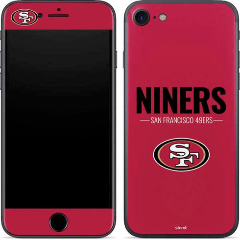 NFL San Francisco 49ers Team Motto iPhone 8 Skin