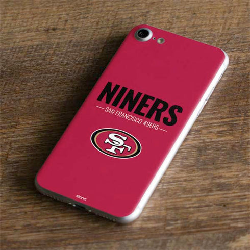 NFL San Francisco 49ers Team Motto iPhone 8 Skin