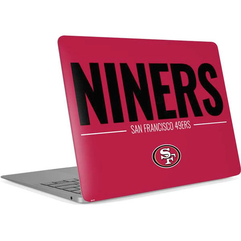 NFL San Francisco 49ers Team Motto Apple MacBook Air Skin