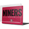 NFL San Francisco 49ers Team Motto MacBook Pro 14in (2021-24) Case plus Skin