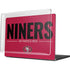 NFL San Francisco 49ers Team Motto MacBook Pro 14in (2021-24) Case plus Skin