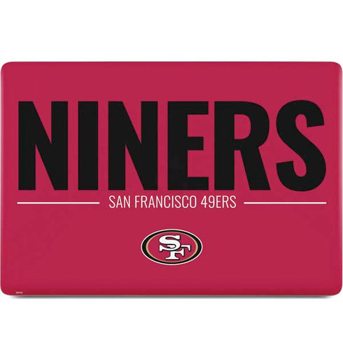 NFL San Francisco 49ers Team Motto MacBook Skins