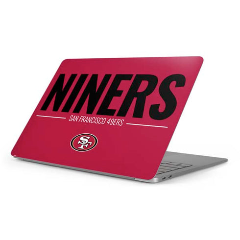 NFL San Francisco 49ers Team Motto Apple MacBook Pro 16-inch Skin