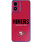 NFL San Francisco 49ers Team Motto Moto G Play 4G (2024) Skin