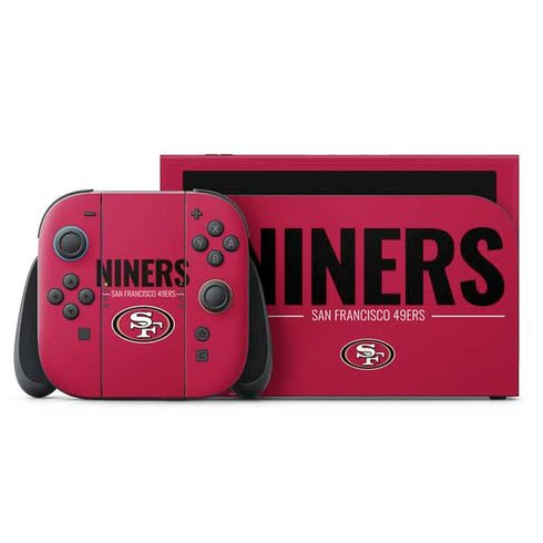 NFL San Francisco 49ers Team Motto Nintendo Skins