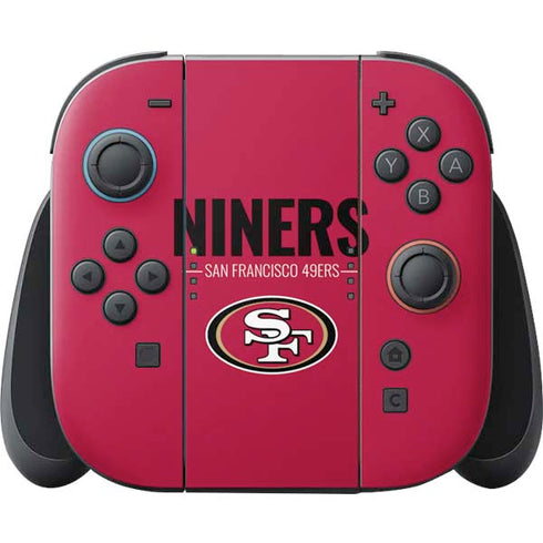 NFL San Francisco 49ers Team Motto Nintendo Skins