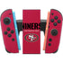 NFL San Francisco 49ers Team Motto Nintendo Switch 2 (2025) Joy-Con Controller Skin