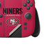 NFL San Francisco 49ers Team Motto Nintendo Switch 2 (2025) Joy-Con Controller Skin