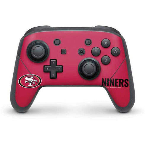 NFL San Francisco 49ers Team Motto Nintendo Skins