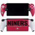 NFL San Francisco 49ers Team Motto PlayStation Portal Remote Player Skin