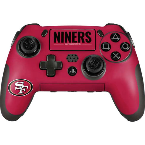 NFL San Francisco 49ers Team Motto PlayStation Scuf Vantage 2 Controller Skin