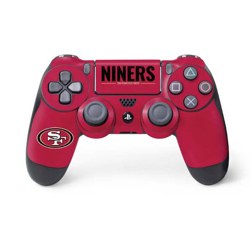 NFL San Francisco 49ers Team Motto PlayStation PS4 Skins