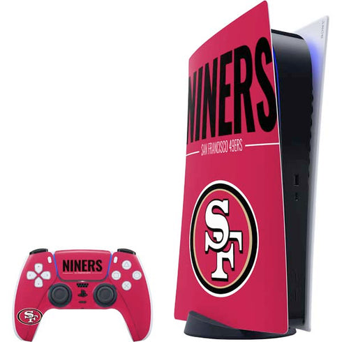 NFL San Francisco 49ers Team Motto PlayStation PS5 Skins