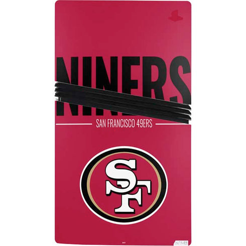 NFL San Francisco 49ers Team Motto PS5 Pro Bundle Skin