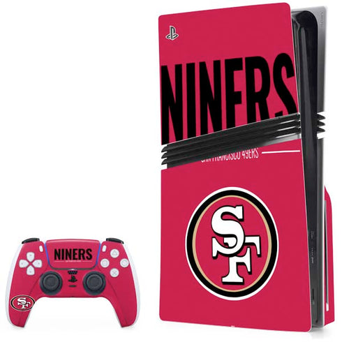 NFL San Francisco 49ers Team Motto PlayStation PS5 Skins