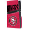 NFL San Francisco 49ers Team Motto PS5 Pro Disk Console Skin