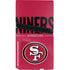 NFL San Francisco 49ers Team Motto PS5 Pro Disk Console Skin