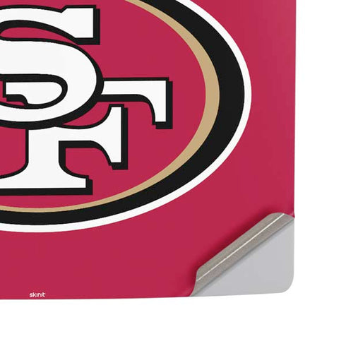NFL San Francisco 49ers Team Motto PS5 Pro Disk Console Skin