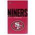 NFL San Francisco 49ers Team Motto PS5 Slim Digital Edition Console Skin