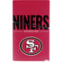 NFL San Francisco 49ers Team Motto PS5 Slim Digital Edition Console Skin
