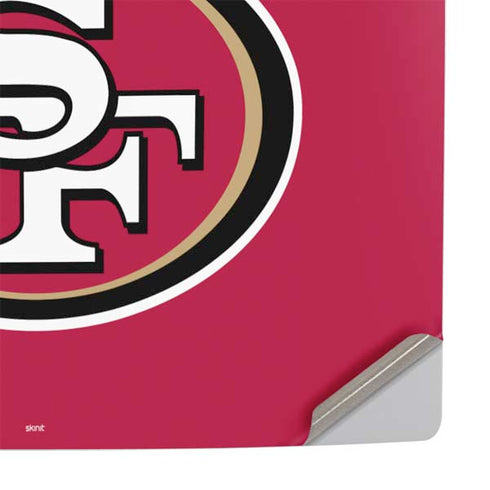NFL San Francisco 49ers Team Motto PS5 Slim Digital Edition Console Skin