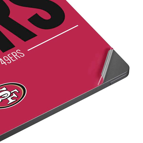 NFL San Francisco 49ers Team Motto Surface Laptop 7 15in Skin