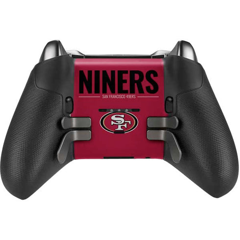 NFL San Francisco 49ers Team Motto Xbox Elite Wireless Controller Series 2 Skin