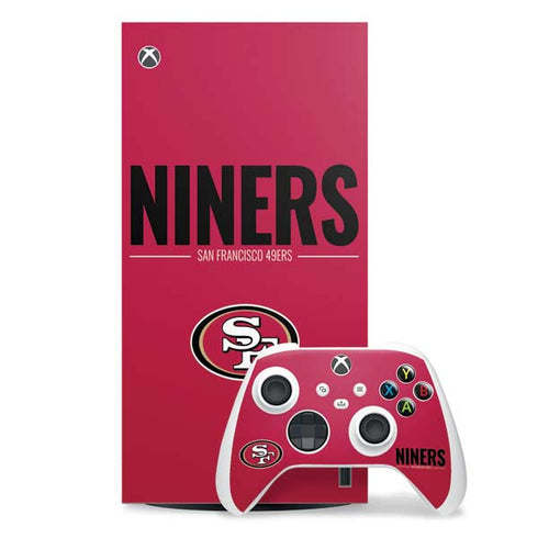 NFL San Francisco 49ers Team Motto Xbox Series X Skins