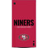 NFL San Francisco 49ers Team Motto XBox Series X Digital Edition Console Skin