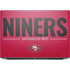 NFL San Francisco 49ers Team Motto HP ZBook Fury 16 G10 Skin