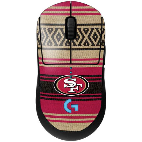 NFL San Francisco 49ers Trailblazer G Pro Wireless Gaming Mouse Skin