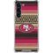 NFL San Francisco 49ers Trailblazer Galaxy S24 FE Clear Case