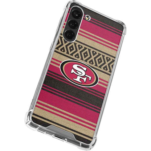 NFL San Francisco 49ers Trailblazer Galaxy S24 FE Clear Case