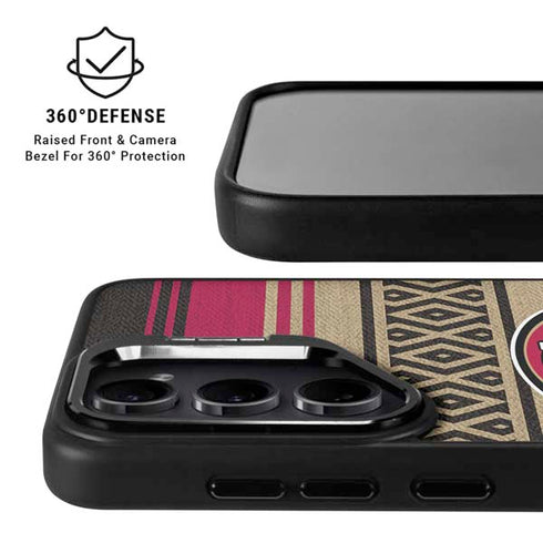 NFL San Francisco 49ers Trailblazer Galaxy S25 Kickstand Case