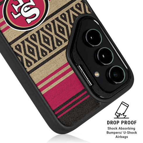 NFL San Francisco 49ers Trailblazer Galaxy S24 Plus Kickstand Case