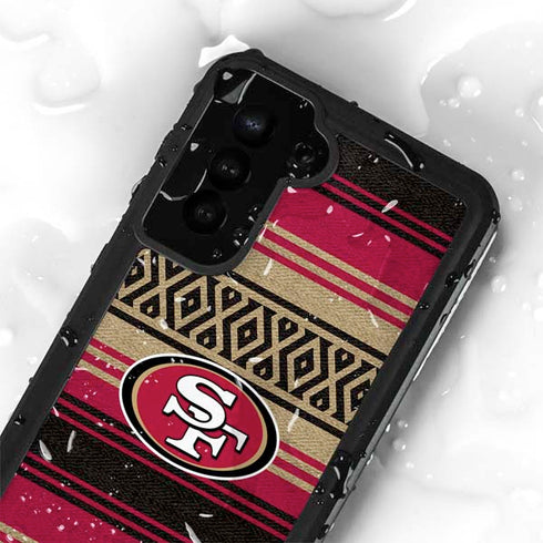 NFL San Francisco 49ers Trailblazer Galaxy S24 Plus Waterproof Case