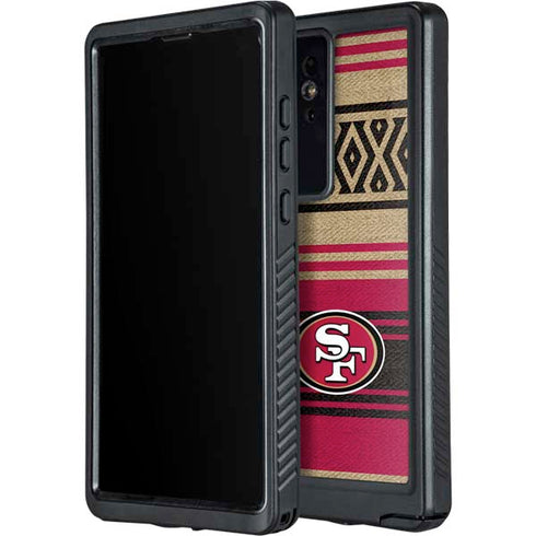 NFL San Francisco 49ers Trailblazer Galaxy S24 Ultra Waterproof Case