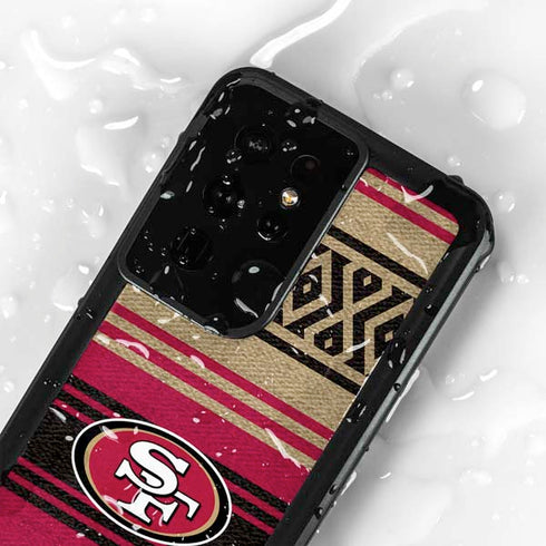NFL San Francisco 49ers Trailblazer Galaxy S24 Ultra Waterproof Case